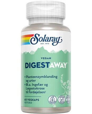 Digestaway 60 Kapsler  Bedst Før 10-26
