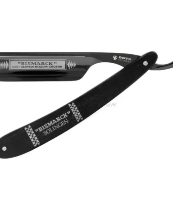 Dovo Solingen Straight Razor      Round Nose  Bismarck  Sort   Ibenholt