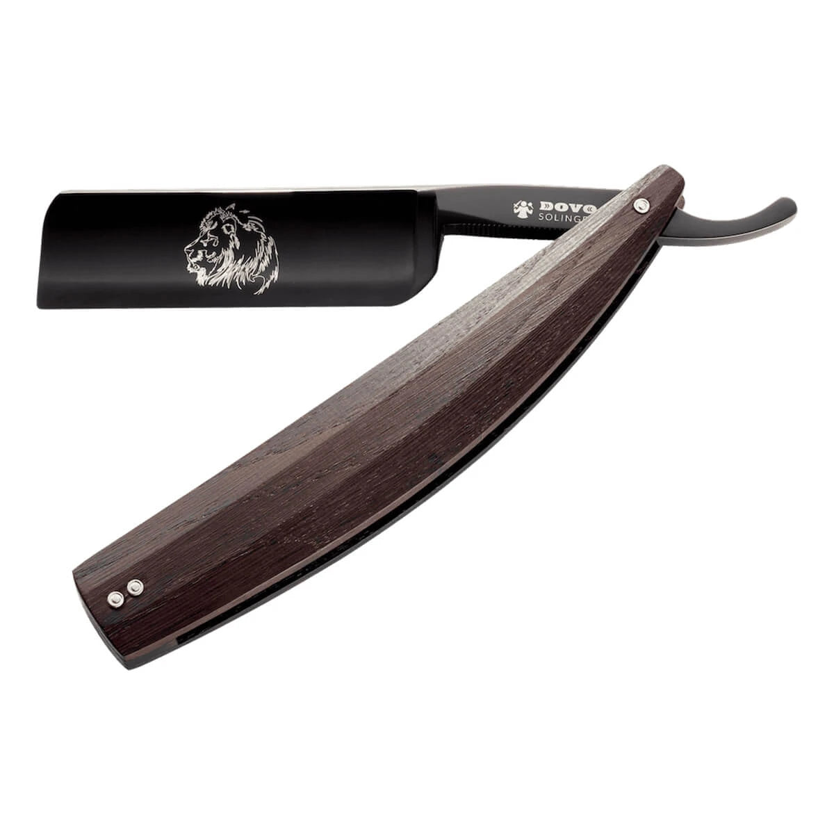 Dovo Solingen Straight Razor      Straight Point  Arena  Smoked Oak