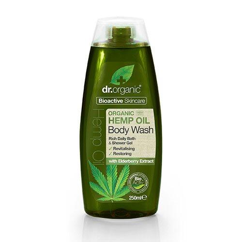 Dr  Organic Body Wash Hemp Oil  250ml
