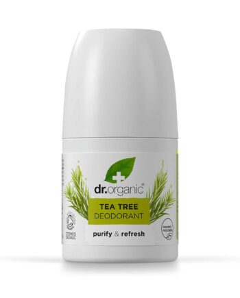 Dr  Organic Deo Roll On Tea Tree 50 Ml