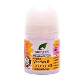 Dr Organic Deo Roll On Vitamin   50 Ml