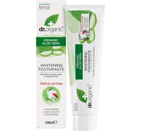 Dr  Organic Tandpasta Aloe Vera 100 Ml