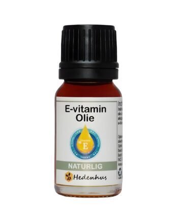 -vitamin Olie Naturlig 10 Ml Højt Antioxidantindhold  Indeholder 30  økologisk Solsikkeolie Hedenhus Til Hudpleje