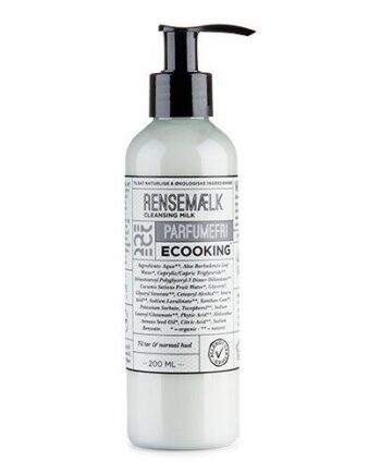 Ecooking Rensemælk Parfumefri 200 Ml