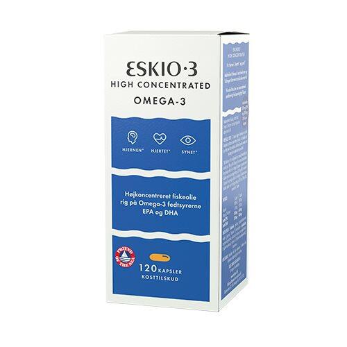Eskio-  High Concentrated Omega-  120 Kapsler