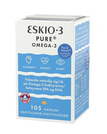 Eskio-  Pure Omega-  105 Kapsler