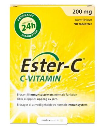Ester-  Vitamin 200 Mg 90 Tabletter