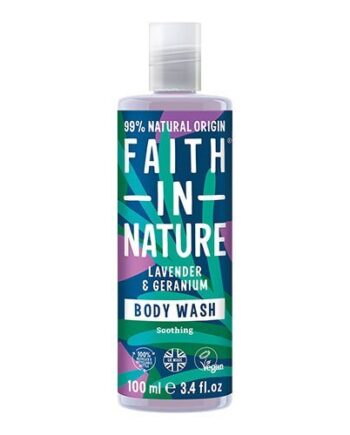 Faith In Nature Body Wash Lavendel   Geranium 100 Ml