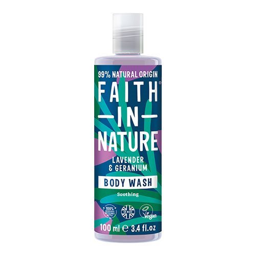 Faith In Nature Body Wash Lavendel Geranium 100 Ml