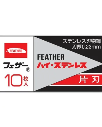 Feather Fhs-10 Single Edge Barberblade  Spineless  10 Stk