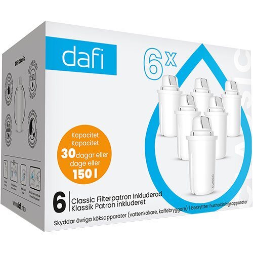 Filterpatroner  -pack Dafi