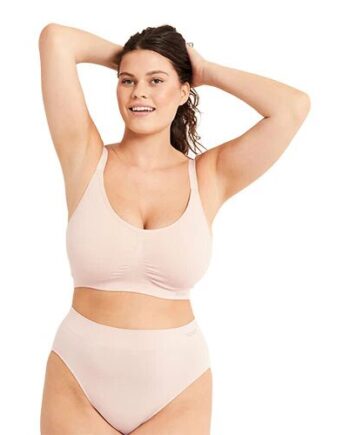 Full Bust Wireless Bra Nude Str
