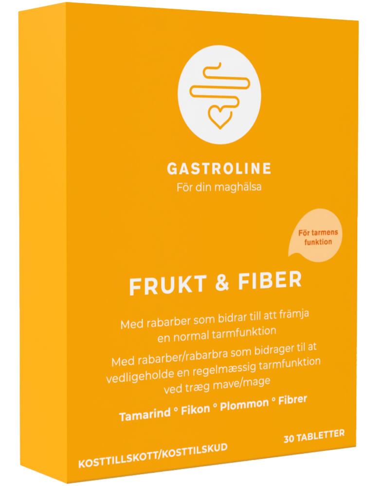 Gastroline Frugt   Fiber  30tabl