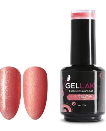 Gel Neglelak Fersken Farvet   15 Ml   Lox No  G26   Gellak Dk