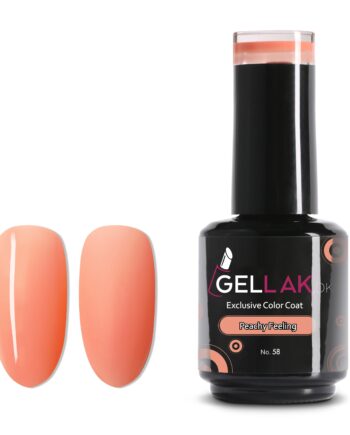 Gel Neglelak Fersken   15 Ml   Peachy Feeling No  58   Gellak Dk