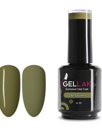 Gel Neglelak Grøn   15 Ml   Bonza Green No  82   Gellak Dk