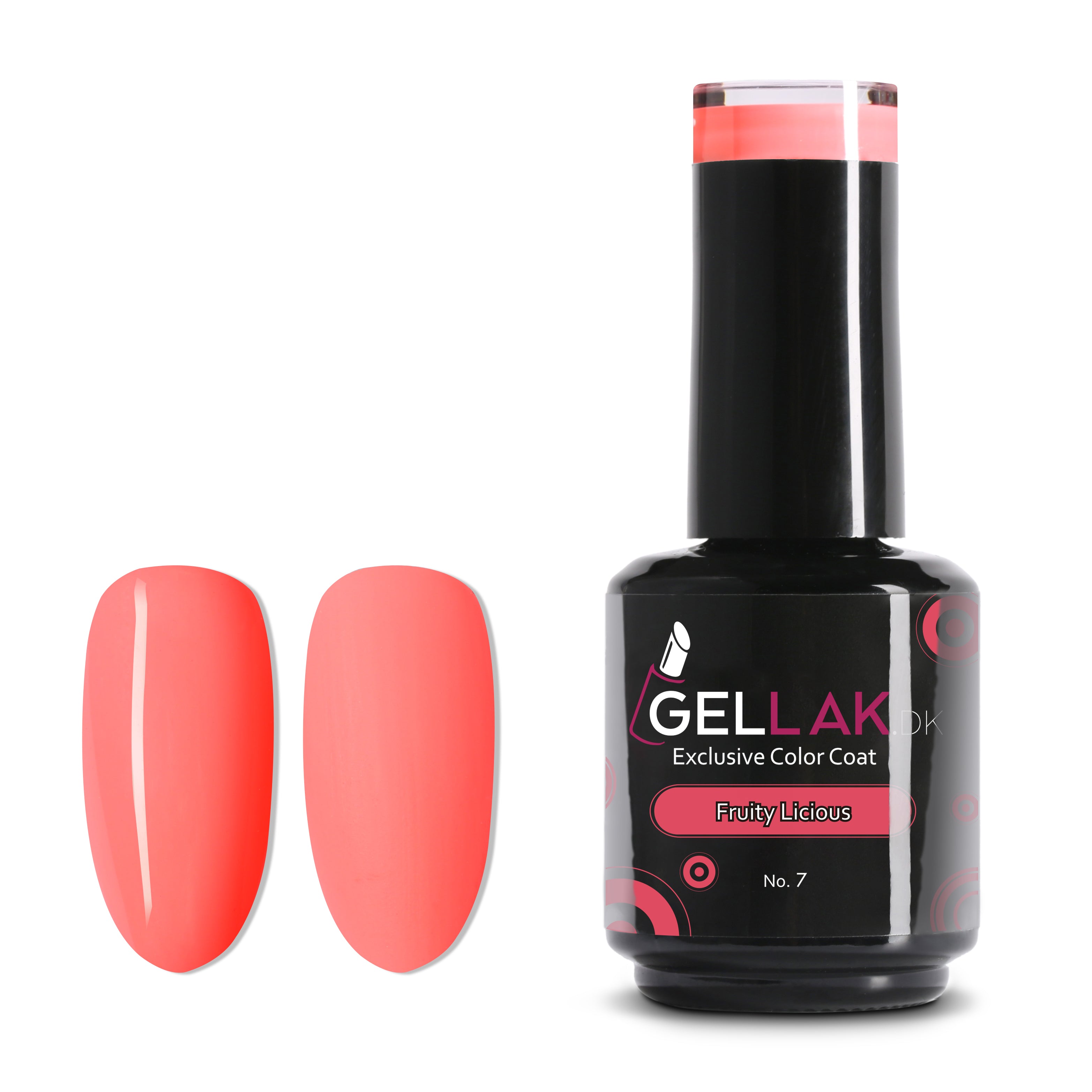 Gel Neglelak Koral   15 Ml   Fruity Licious No      Gellak Dk