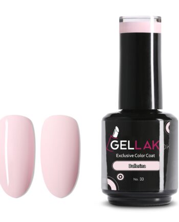 Gel Neglelak Lyserød   15 Ml   Ballerina No  33   Gellak Dk