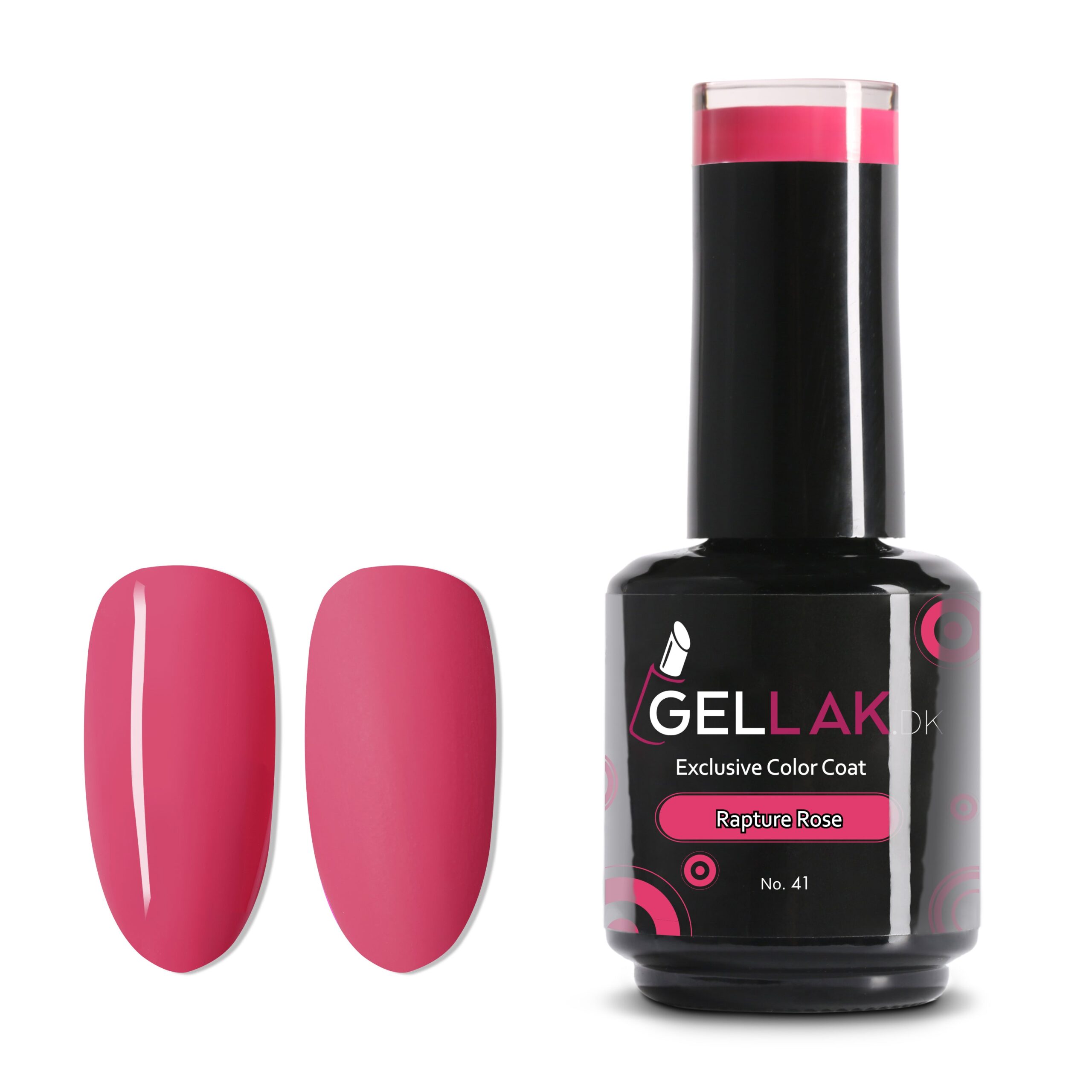 Gel Neglelak Lyserød 15 Ml Rapture Rose No 41 Gellak Dk