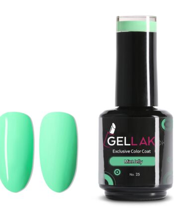 Gel Neglelak Mintgrøn   15 Ml   Mint Jelly No  25   Gellak Dk