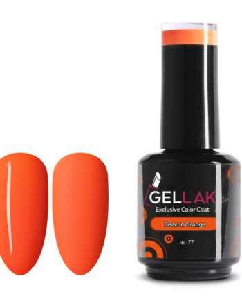 Gel Neglelak Orange   15 Ml   Beacon Orange No  77   Gellak Dk