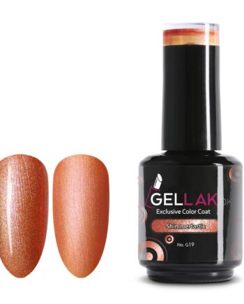 Gel Neglelak Orange   15 Ml   Shimmertastic No  G19   Gellak Dk