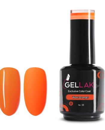 Gel Neglelak Orange   15 Ml   Wow  Orange No  35   Gellak Dk