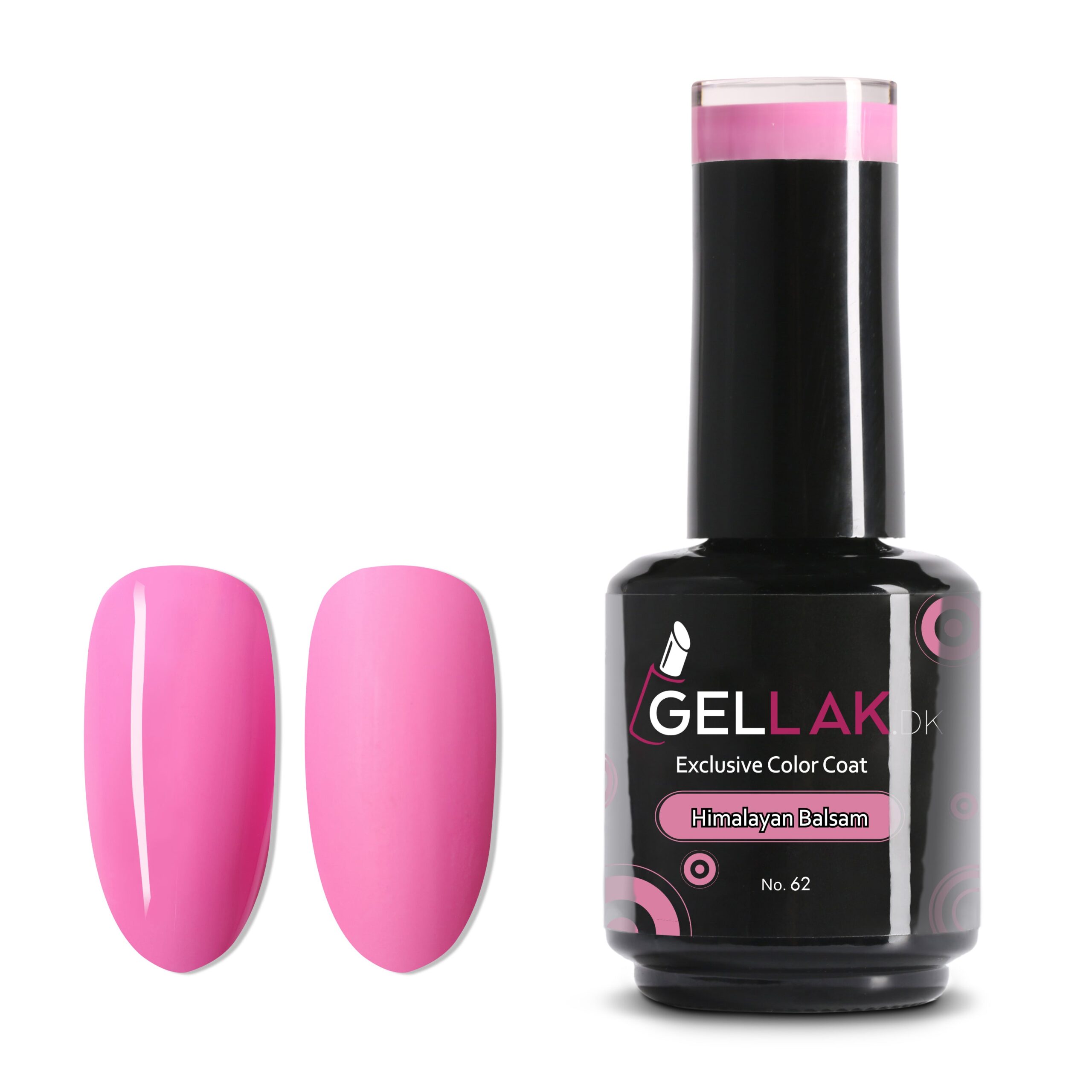Gel Neglelak Pink 15 Ml Himalayan Pink No 62 Gellak Dk