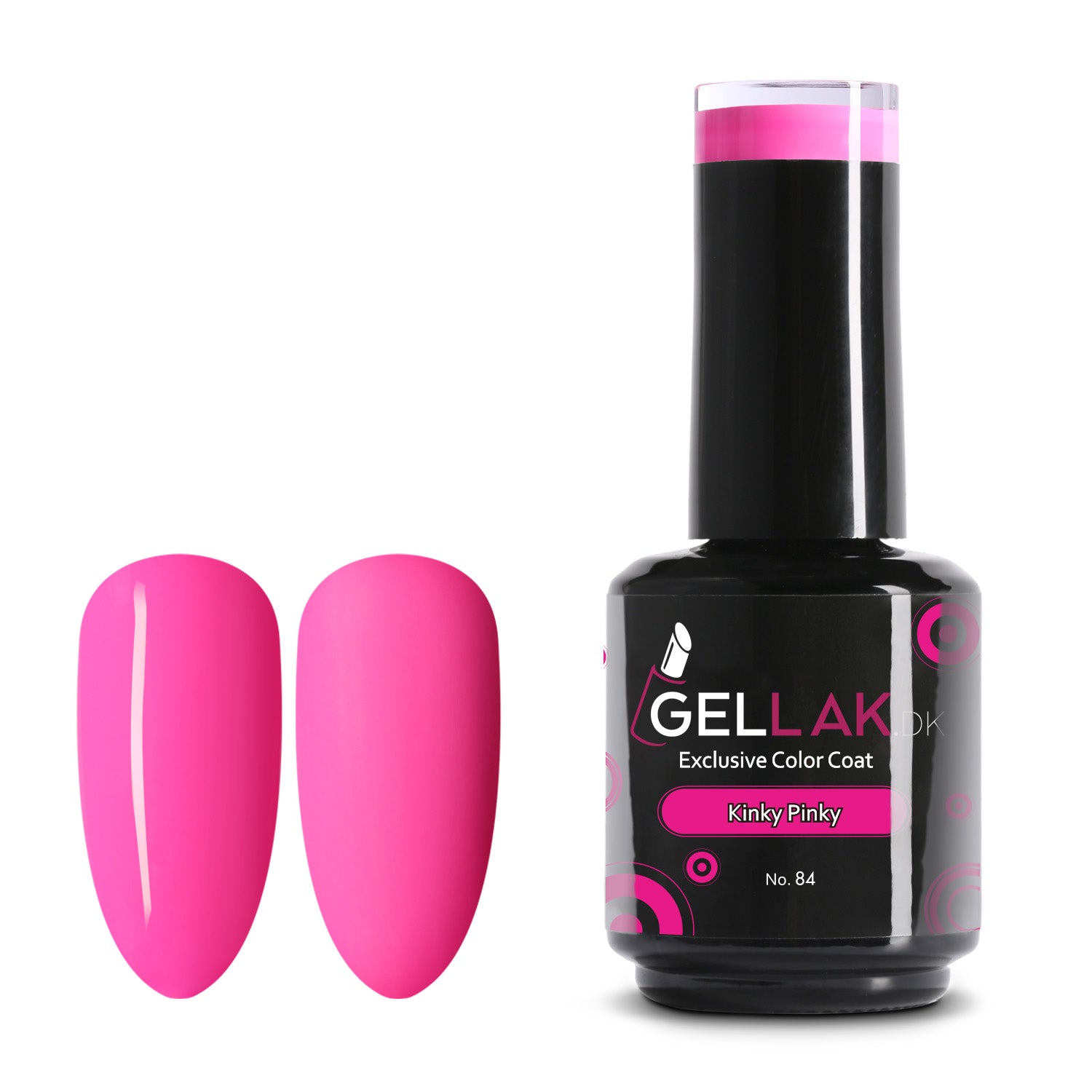 Gel Neglelak Pink 15 Ml Kinky Pink No 84 Gellak Dk