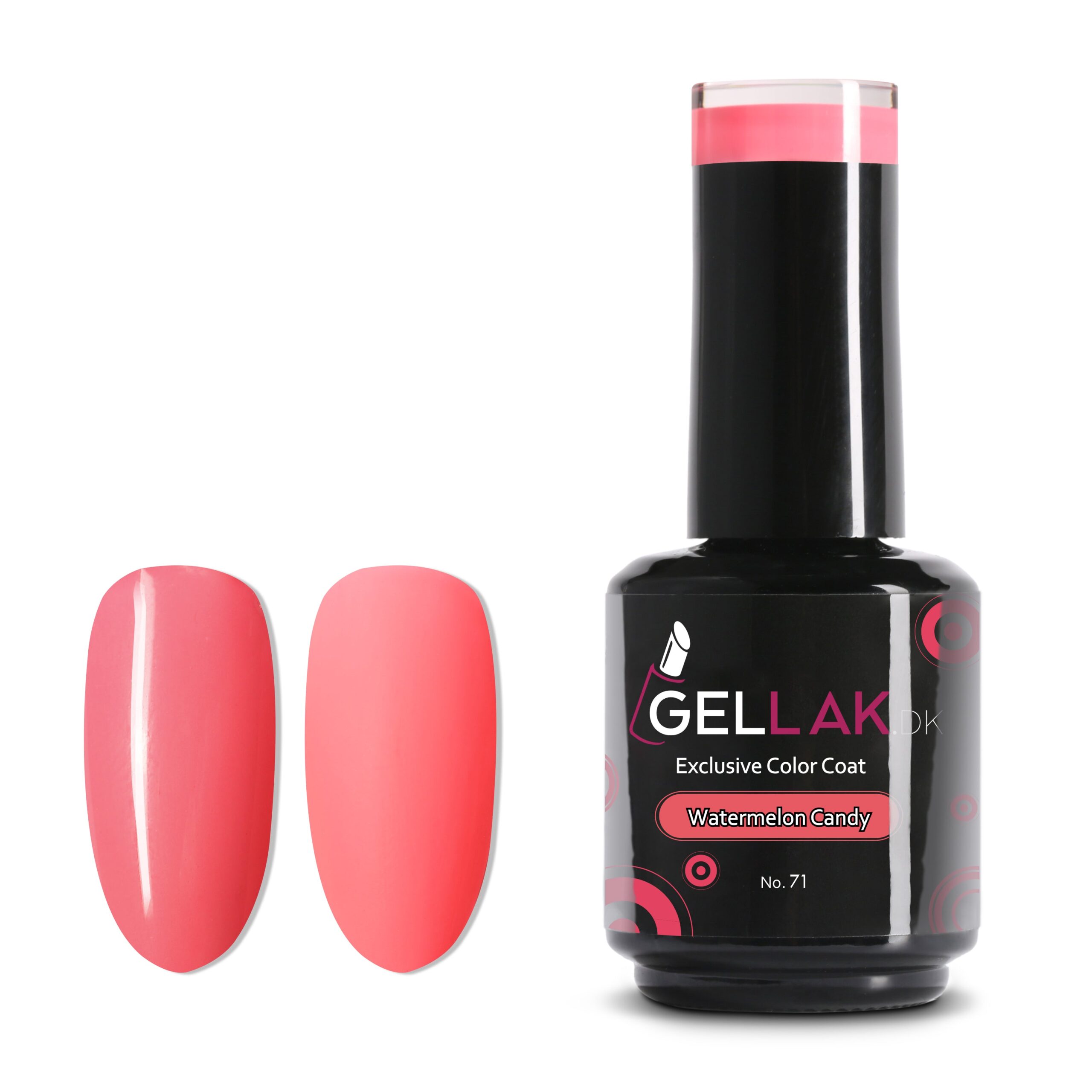 Gel Neglelak Pink 15 Ml Watermelon Candy No 71 Gellak Dk