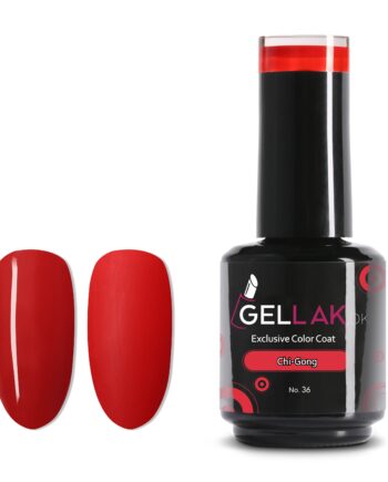 Gel Neglelak Rød   15 Ml   Chi-gong No  36   Gellak Dk