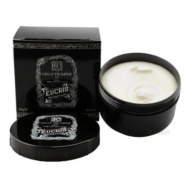 Geo    Trumper Barbercreme   Skål  Eucris  200 Gr