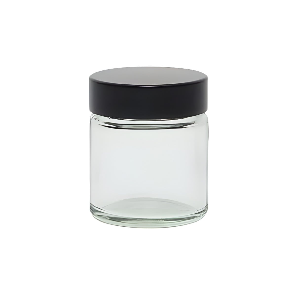 Glas Bøtte 30 Ml Klar Med Sort Skruelåg Kartonpude Tæt Lukning Hedenhus Perfekt Til Cremer Og Lotions 49 Mm 40 Mm