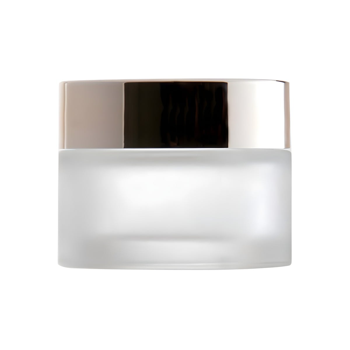 50 Ml Matteret Glas Bøtte Med Guld Låg