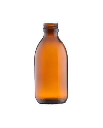 200 Ml  Brun Glasflaske 28 410