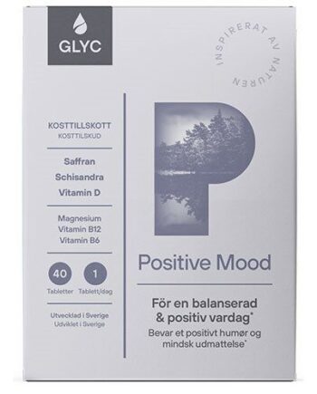 Glyc Positive Mood 40 Tabletter