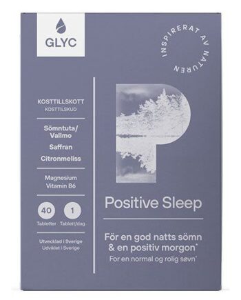 Glyc Positive Sleep 40 Tabletter