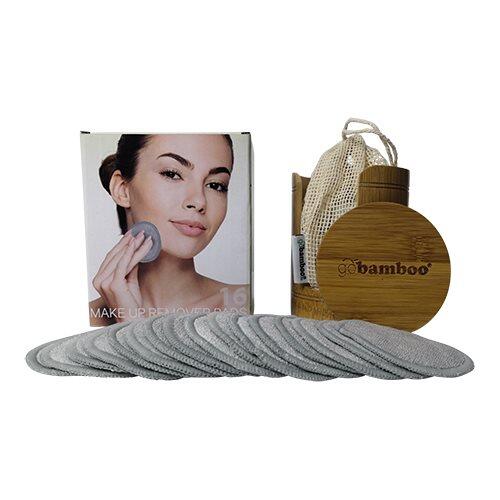 Go  Bamboo Make-up Remover Genanvendelig  16 Stk