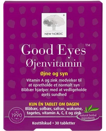 Good Eyes øjenvitamin 30 Tabletter