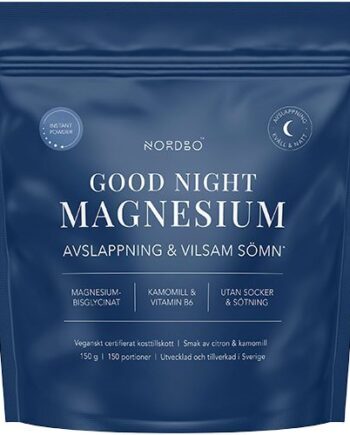Good Night Magnesium Instant Pulver 150 Gram