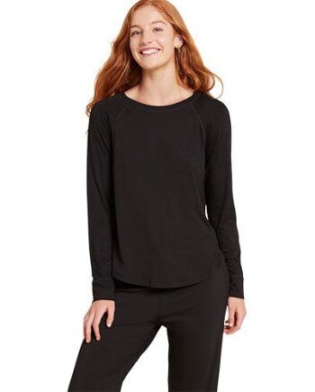Goodnight Raglan Sleep Top Sort Str  Xs   Stk