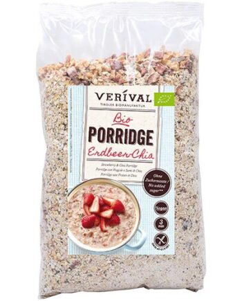 Grød Jordbær-chia øko    500 Gram