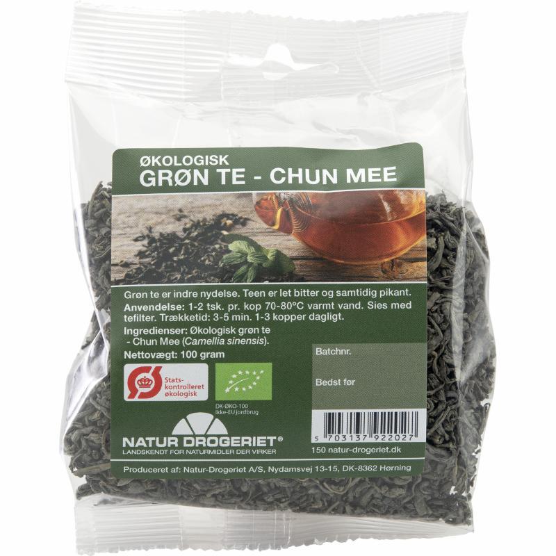 Grøn Ky Te Mild Chun Mee økologisk 100 Gram