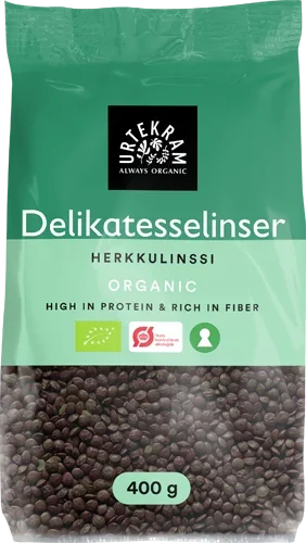 Grønne Linser Franske øko 400 Gram