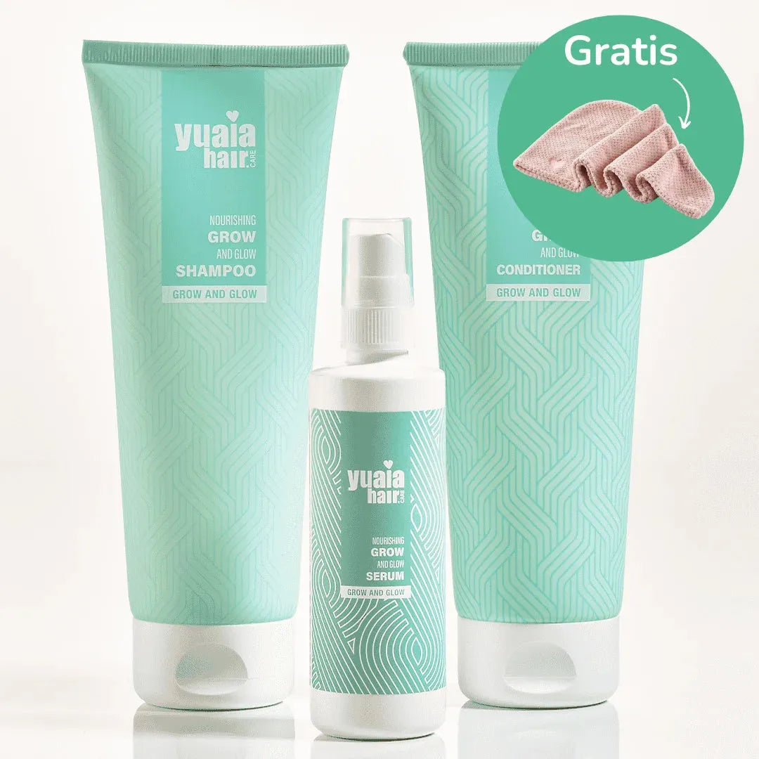 Grow And Glow Serien Gratis Hårhåndklæde