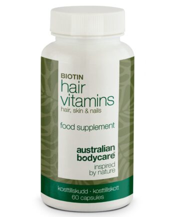 Hårvitaminer Med Biotin    Vitaminer Med Højt Indhold Af Biotin  Som Bidrager Til At Vedligeholde Et Normalt Hår    Stk