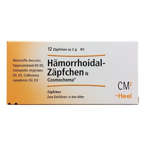 Hæmorrhoidal Stikpille Indh  12 Stk    Stk