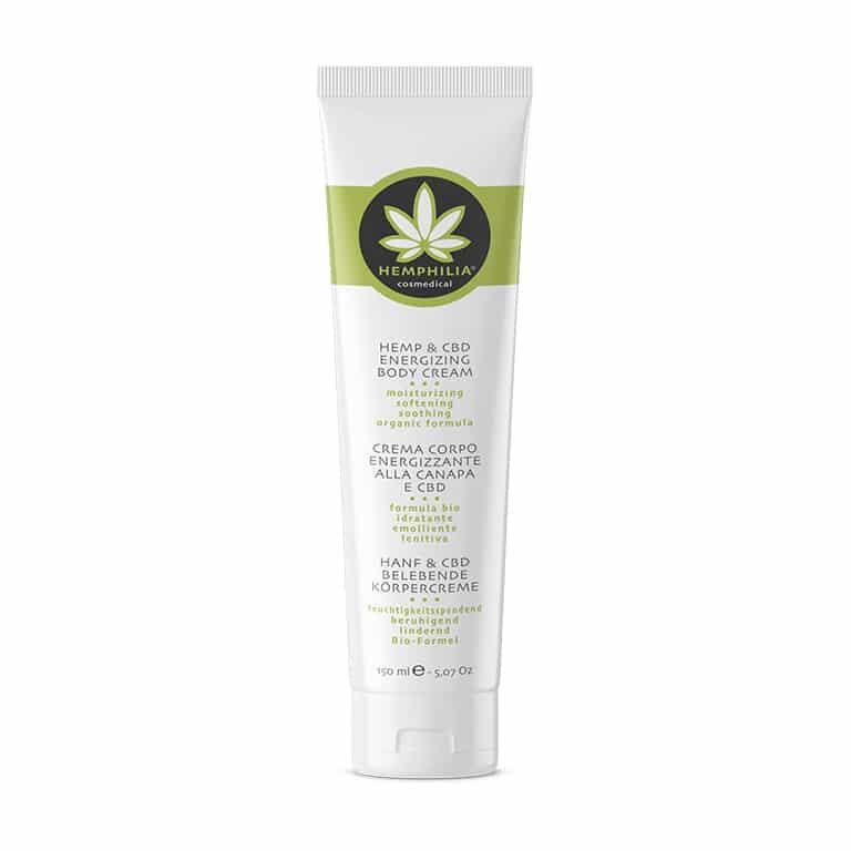 Hemphilia økologisk Energizing Body Cream  150ml