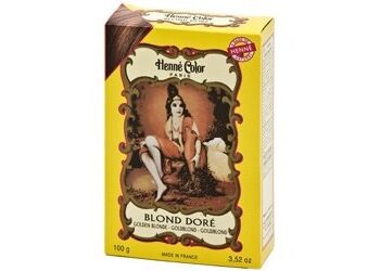 Henna Pulver Gyldenblond 100 Gram